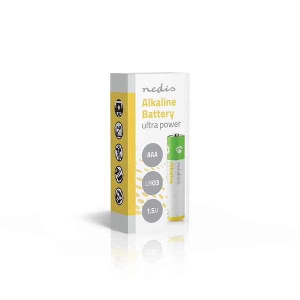 Nedis Alkaline Batteri AAA | 1.5 V DC | 2-Pakke