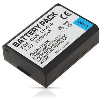 Batteri LP-E10 till Canon (1500 mAh)