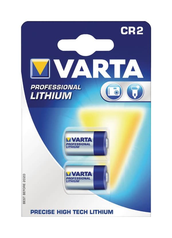 Varta Cr2-2 Lithium Photo Battery 3 V 920 Mah 2 läpipainopakkaus