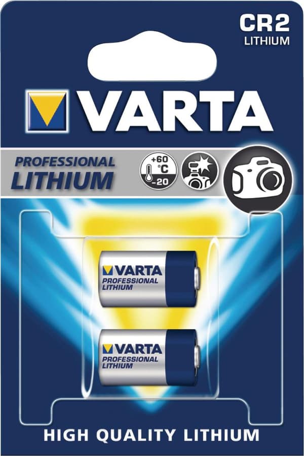 Varta Cr2-2 Lithium Photo Battery 3 V 920 Mah 2 läpipainopakkaus