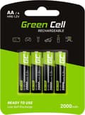 Miniatyrbillede 3 af 7: Green Cell GR02 husholdningsbatteri Genopladeligt batteri AA Nikkel-metalhydrid (NiMH)