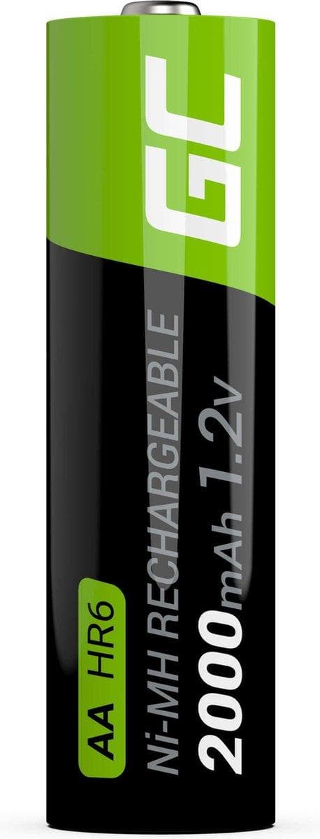 Green Cell GR02 husholdningsbatteri Genopladeligt batteri AA Nikkel-metalhydrid (NiMH)