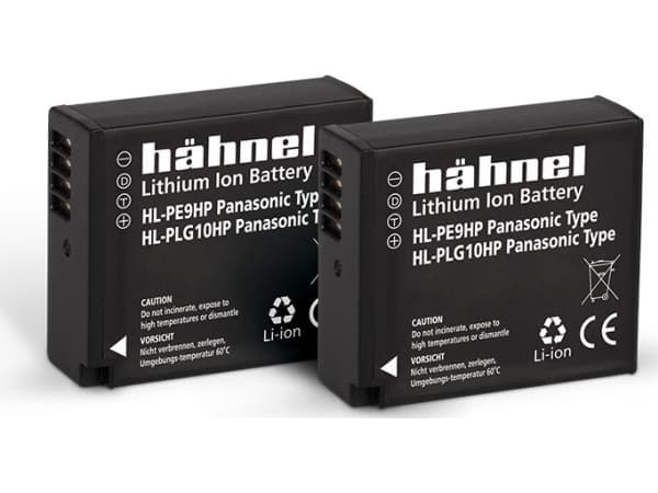 Hahnel HL-PLG10HP Twin Pack, Panasonic, 1000 mAh, 7,2 V, Litiumioni (Li-Ion)