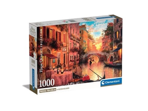 Clementoni Venezia, 1000 styck, Stad, 10 År