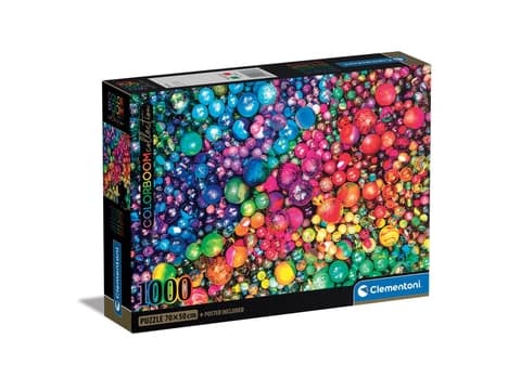 Clementoni Marbles, 1000 stykker, Andre, 10 år