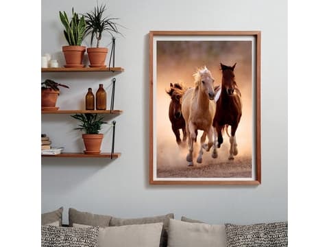 Clementoni Running Horses, 1000 stykker, Dyr, 10 år