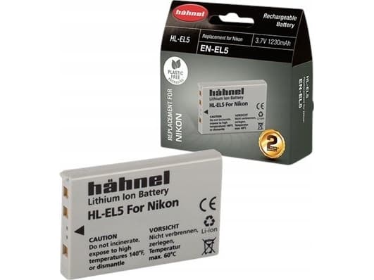 Hahnel HL-EL5 batteri - erstatning