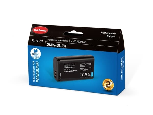 Hahnel HL-PLJ31 (DMW-BLJ31), Panasonic, 3500 mAh, 7,4 V, Litium-Ion (Li-Ion)