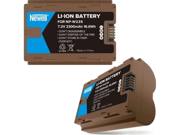Newell batteri NEWELL batteribytte NP-W235 USB-C for Fuji