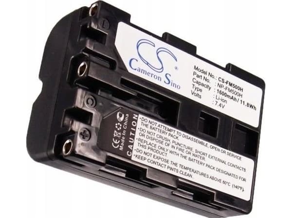 Cameron Sino oppladbart batteritype Np-fm500h / Npfm500h For Sony / Cs-fm500h