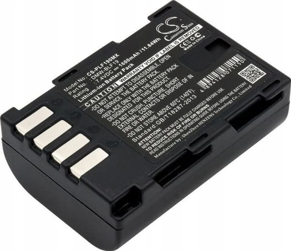 Akku Cameron Sino ladattava akku tyyppi Dmw-blf19/Dmw-blf19e Panasonic/Cs-plf190mx:ään