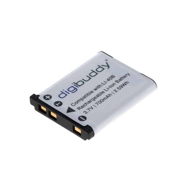 Digibuddy-akku yhteensopiva Olympus LI-40B / Nikon EN-EL10 / Fuji NP-45 Li-Ion