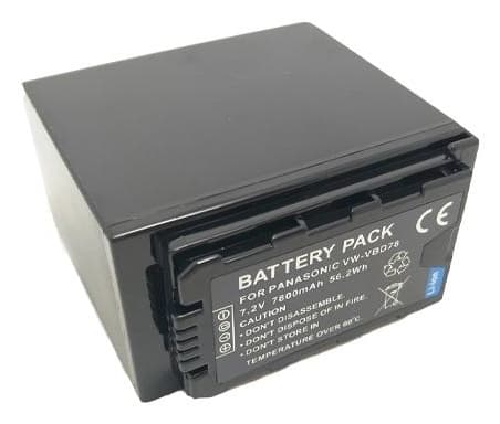 PANASONIC VW-VBD78 Ekstra digitalt akkumulatorbatteri, 7800mAh