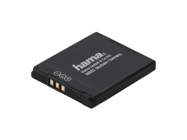 Hama DP 437 - Akku - Li-Ion - 580 mAh - 2,1 Wh - Schwarz - für Canon IXUS 17X, 18X, 190, 285, IXY 190, 640, PowerShot SX420, PowerShot ELPH 180, 190,