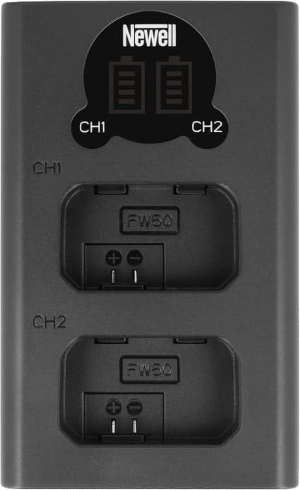 Newell charger DL-USB-C Dual Channel NP-FW50