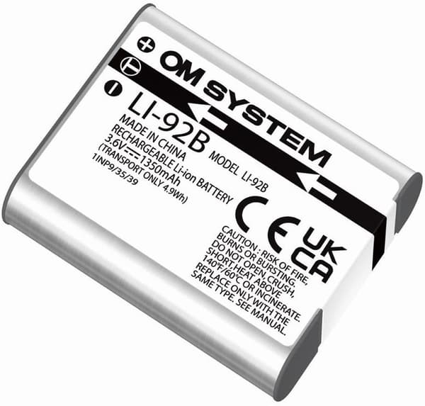 Olympus | Rechargeable lithium-ion battery | LI-92B