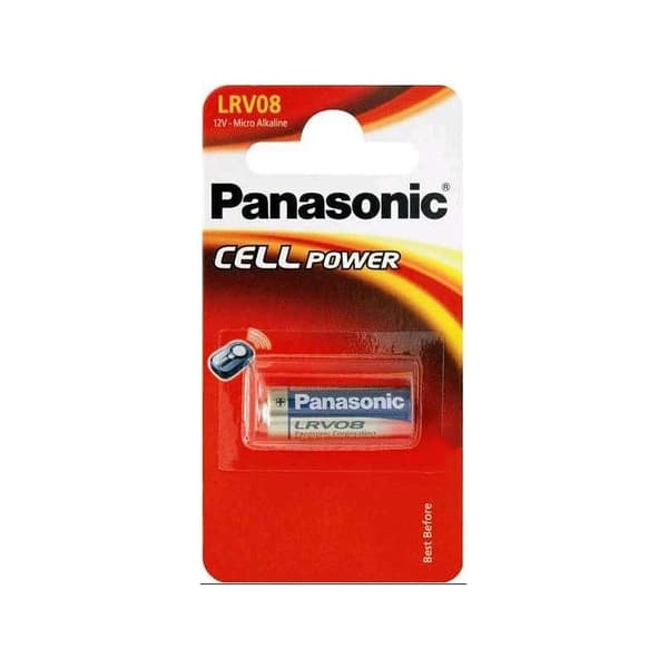 PANASONIC 12V alkaline battery 1pc. blister alarm A23 LRV08