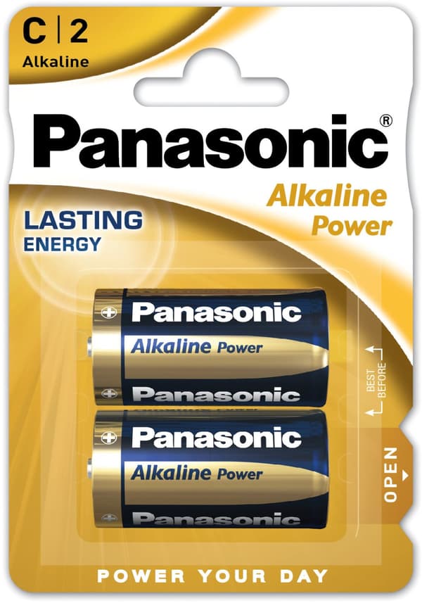 Panasonic Alkaline Power battery LR14APB/2BP