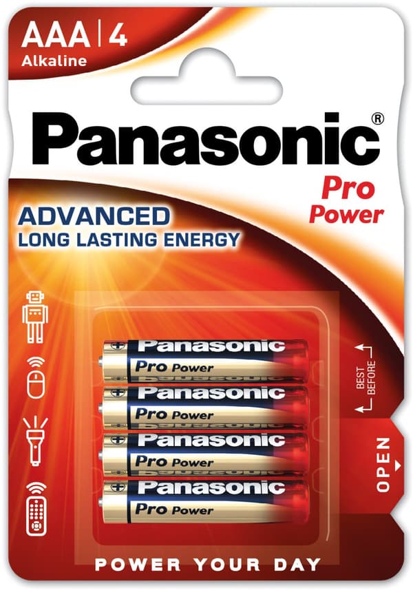 Panasonic Pro Power battery LR03PPG/4B