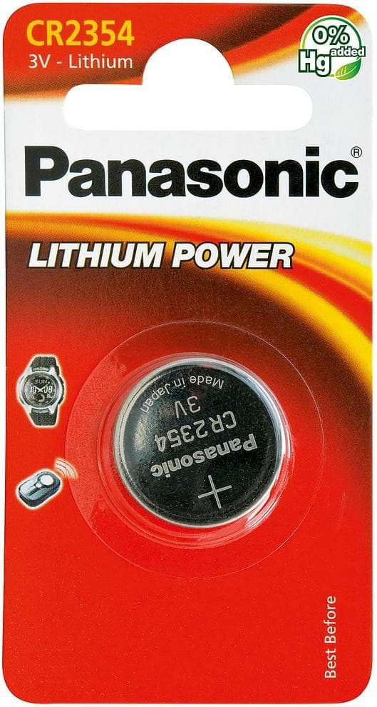 Button lithium battery PANASONIC CR-2354, 1pk