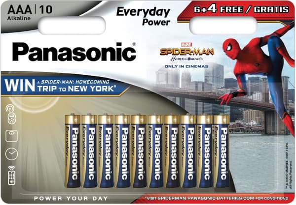 Panasonic Everyday Power battery LR03EPS/10BW (6+4)