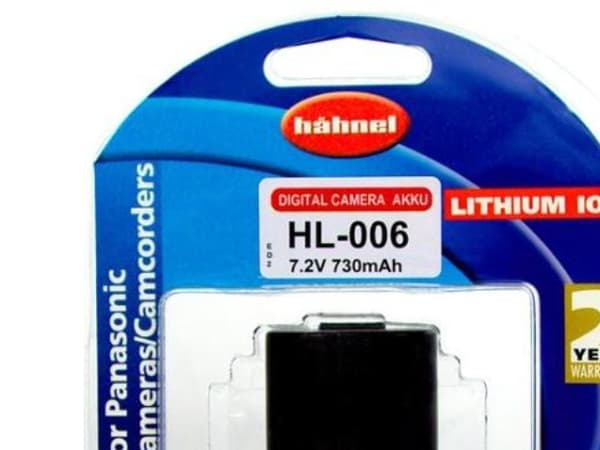 Hahnel HL-006, 780 mAh, 7,2 V, Lithium-Ion (Li-Ion), 1 stk