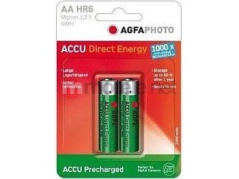 AgfaPhoto Direct Energy - Batteri 2 x AA-type - NiMH - (ladbare) - 2100 mAh