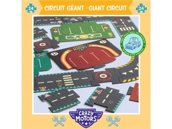 Djeco Crazy Motors - Giant Delione - City Ring (DJ05497) (DJ05497)