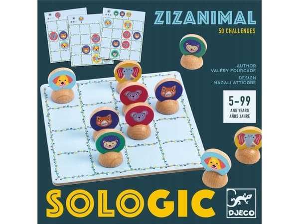 Djeco Game - Logic Game - Zizanimal (DJ08592)