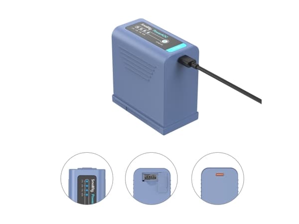 SmallRig NP-F970, 10500 mAh, 7,27 V, Lithium-Ion (Li-Ion)