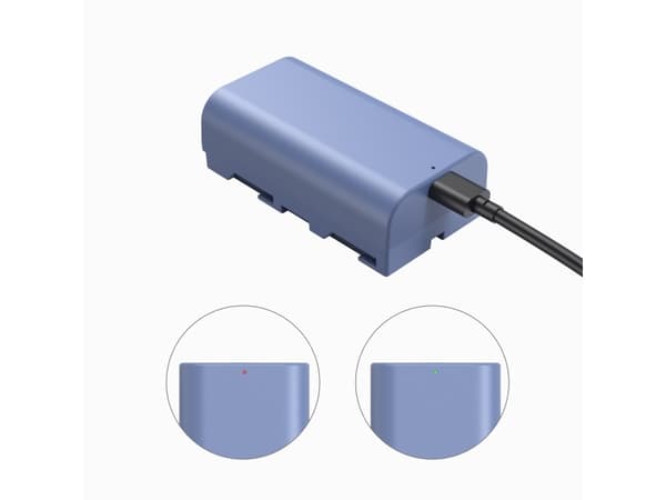SmallRig NP-F550, 3500 mAh, 7,27 V, Litiumioni (Li-Ion)