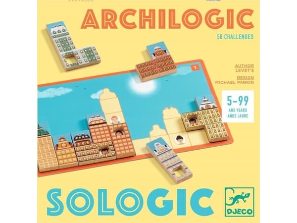 Djeco Game - Logic Game - Architect Logic (DJ08590) (DJ08590)