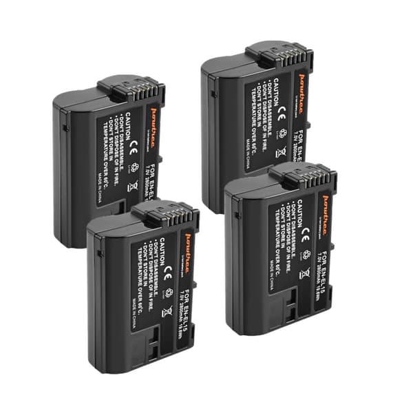 Nikon Kamerabatteri, 70V Kapacitet, Kompatibel med Z5 Z6 Z7 D780, 6 PCS batteri