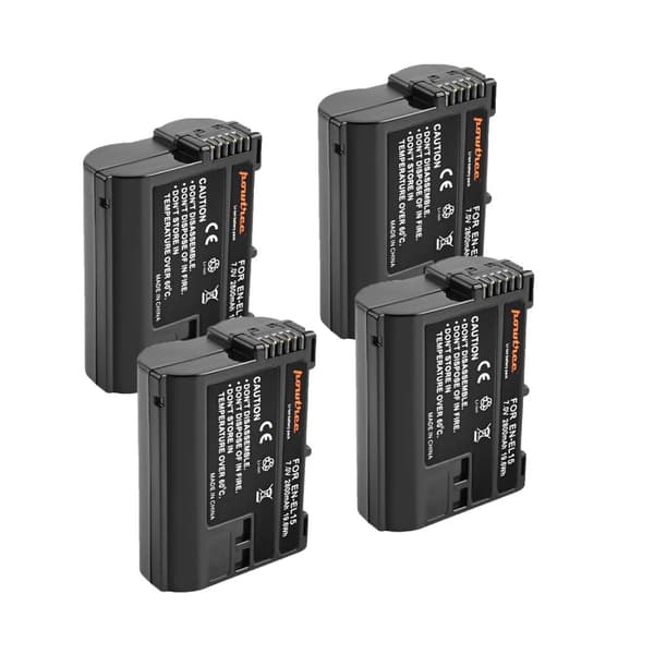 Nikon Kamerabatteri, 70V Kapacitet, Kompatibel med Z5 Z6 Z7 D780, 6 PCS batteri