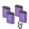 Miniatyrbillede 1 af 2: Canon LP-E17 Batteri, 1800mAh Kapacitet, USB Type C Kompatibilitet, 6 stk batteri