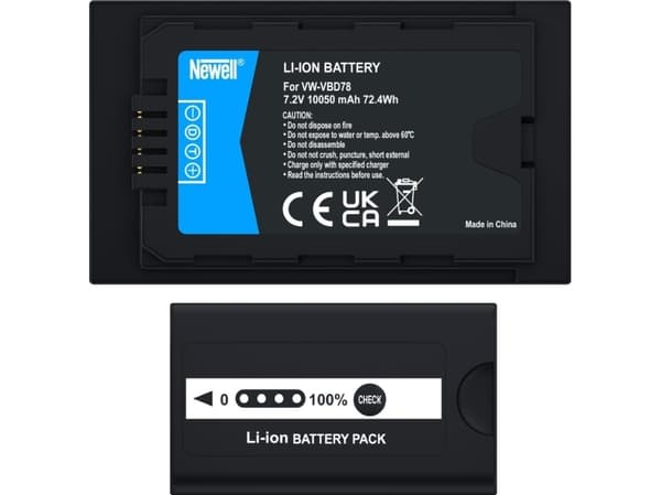 Batteri Newell NEWELL NL3858 Batterierstatning VW-VB78 for Panasonic