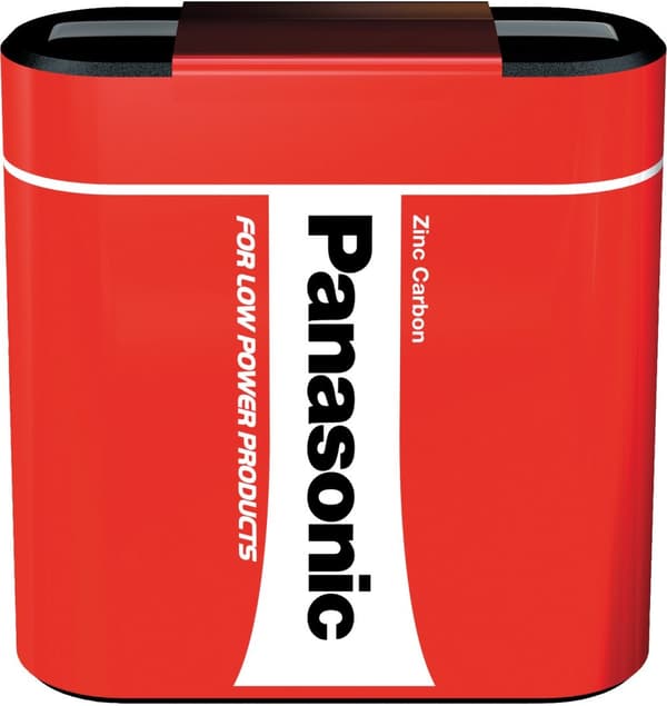 Zinc carbon battery 3R12 1 pcs. blister 4.5V PANASONIC