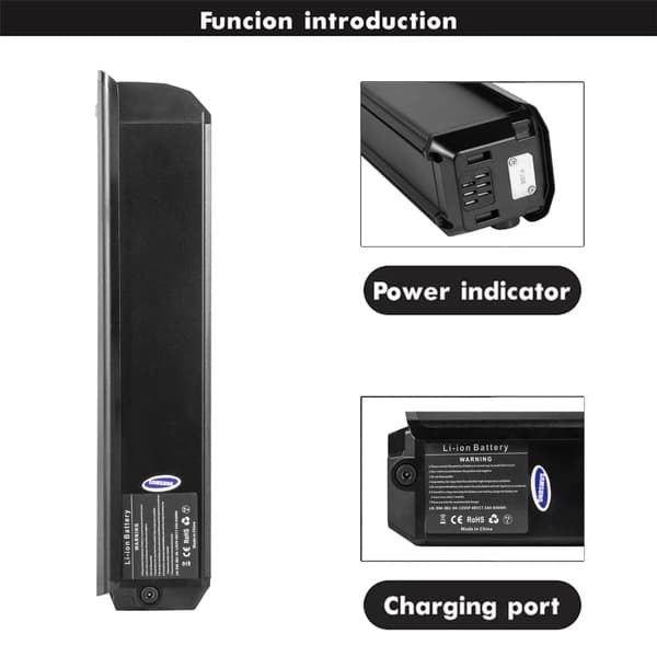 Shengmilo S600 originalt batteri, 17.5AH SAMSUNG-batteri