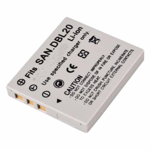 Fotobatteri - kamerabatteri - Amsahr videokamerabatteri - BT-SANYODBL20-1CT
