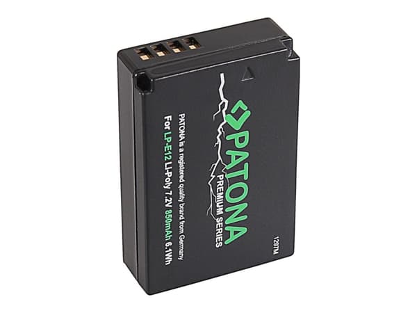 Patona batteri PATONA 1297 kamera/videokamera batteri Lithium-polymer (LiPo) 850 mAh