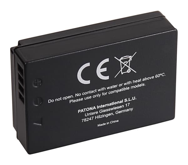 Patona batteri PATONA 1297 kamera/videokamera batteri Lithium-polymer (LiPo) 850 mAh