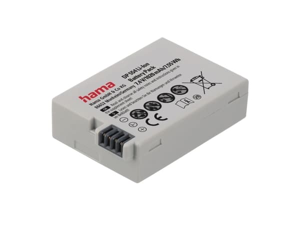 Hama DP 554, Canon, 1020 mAh, 7,4 V, Lithium-Ion (Li-Ion)