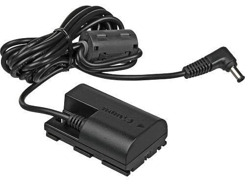 Canon DR-E6 strømadapter Sort