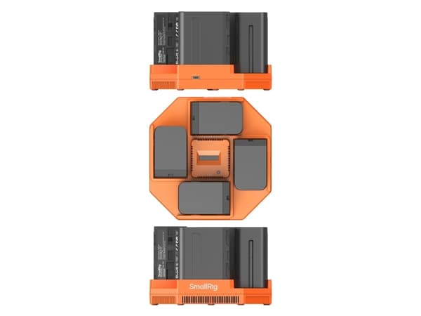 SmallRig NP-F970 4-kanavainen akkulaturi