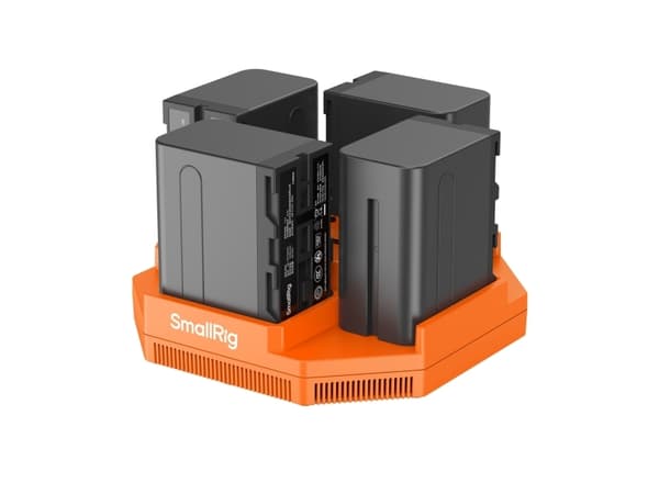 SmallRig NP-F970 4-kanavainen akkulaturi