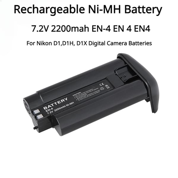 Genopladeligt Ni-MH-batteri, 7,2V strøm, 2200mAh kapacitet, kompakte dimensioner