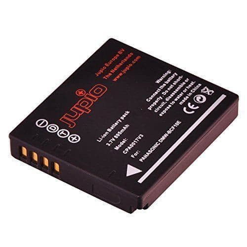 Jupio CPA0017V3 Batteri för Panasonic DMW-BCF10E/CGA-S106E Svart