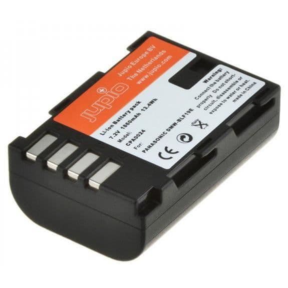 Jupio Kit: 2 x kamerabatteri DMW-BLF19E 1860mAh + dubbla USB-laddare