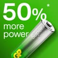 Miniatyrbillede 4 af 4: GP Batteri Super Alkaline AAA LR03 12-Pak
