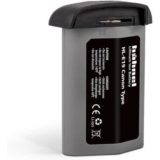 Batteri Li-Ion Hähnel HL-E19 - Canon EOS 1D X Mark II/III - 3250 mAh - 10,8 Volt - Svart